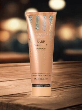 VICTORIA SECRETS BARE VANILLA SHIMMER FRAGRANCE LOTION NWT